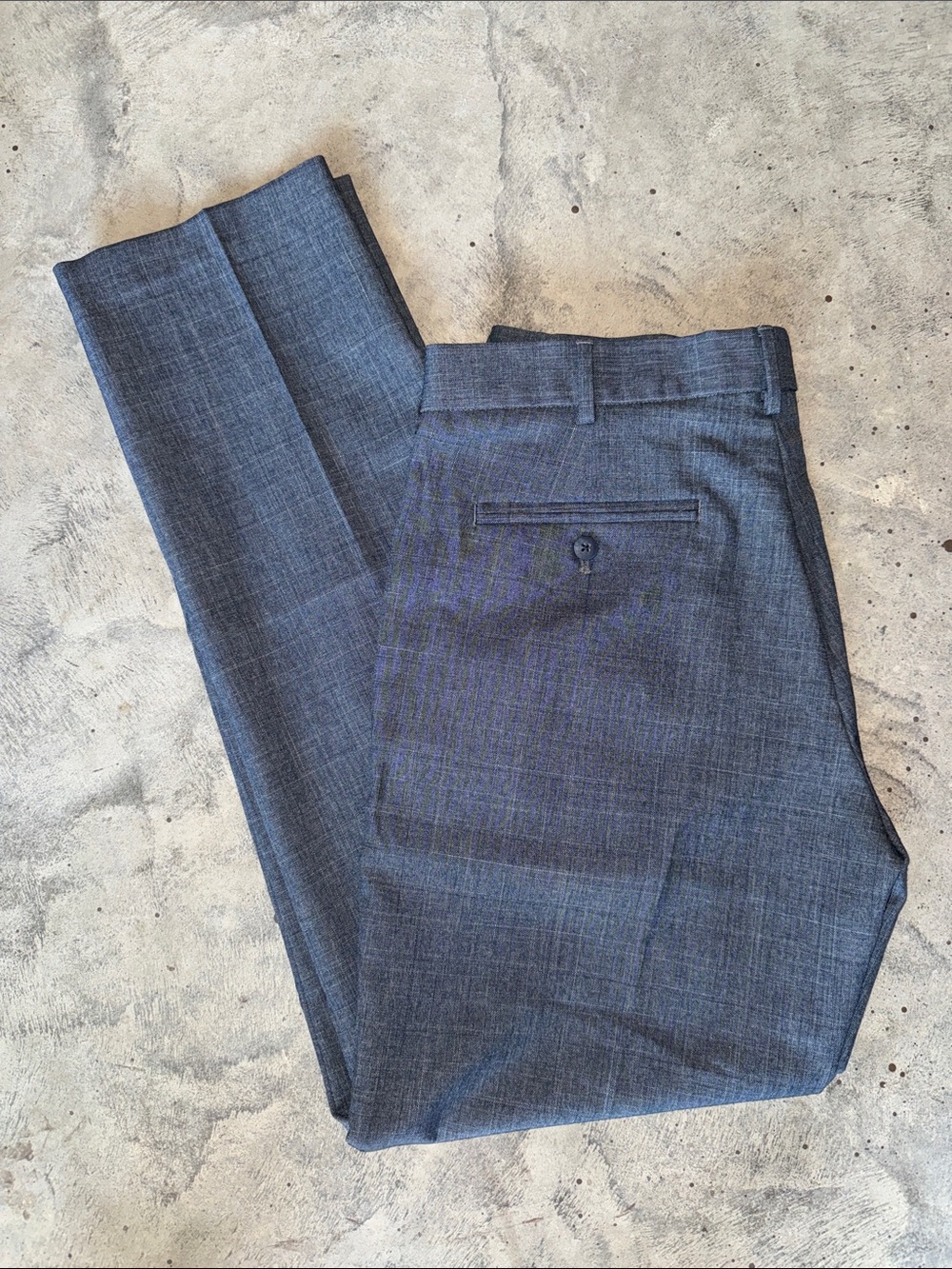 Van Heusen Slate Blue Dress Pants